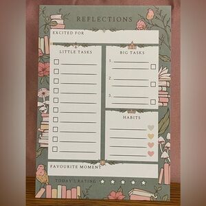 Fairyloot Reflections Notepad NIB